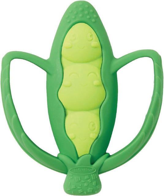 Infantino lil' nibbles boon siliconen bijtring bk-316577