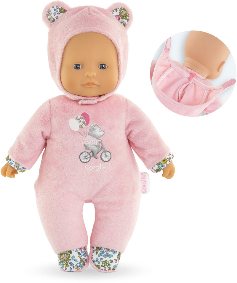 Load image into Gallery viewer, Corolle mon doudou sweet heart babypop roze beer, 30cm

