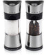 Cole mason horsham peper- en zoutmolenset - anti-knoei 'inverta' systeem - instelbare maalgraad (precision+) - 15.5 cm - chroom acryl