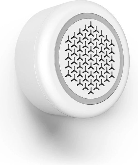 Hama wi-fi smart home alarm sirene - 97,4 db - wlan alarm systeem sensor voor binnenshuis - smart solution app en spraakbesturing - geschikt voor apple home, alexa, google assistent - wit