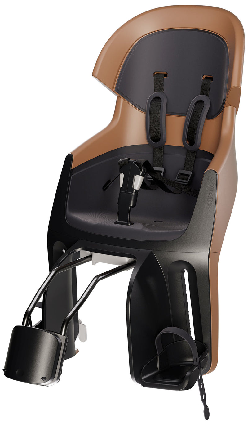 Load image into Gallery viewer, Bobike kinderzitje achter evolve maxi - framebevestiging - cinnamon brown

