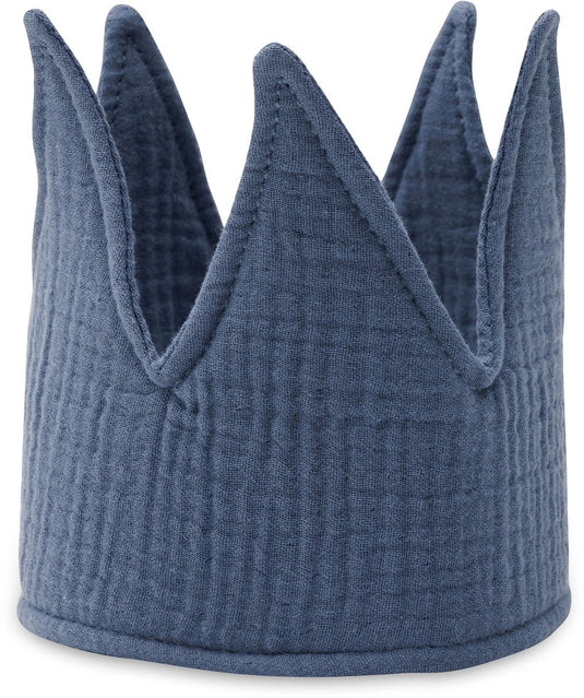 Jollein - party - collection - verjaardagskroon - jeans - blue