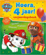 Paw patrol verjaardagsboek - hoera, 4 jaar!