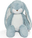 Bunnies by the bay floppy nibble konijn - knuffeldier - knuffel voor kinderen - geborduurde details - 52 cm - stormblauw