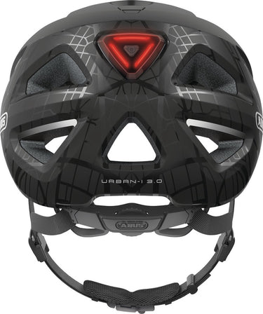 Abus fietshelm urban i 3.0 - street black - helm maat s (51 t m 55cm)