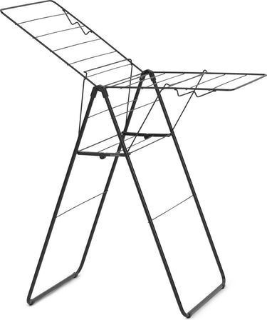 Brabantia hangon droogrek 15m - inklapbaar wasrek - matt black