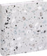 Walther fa-298-3 terrazzo stone grey - design album - formaat 30x30 cm - 60 witte pagina's - steen grijs