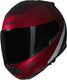Nolan n100-6 verniciatura speciale 341 visceraal rood zwart glossy systeemhelm - maat xl - helm