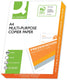 Q-connect premium kopieerpapier, ft a4, 75 g, doos van 5 pak met 500 vel, wit