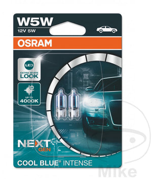 Osram cool blue intense (next gen) w5w-t10 2825cbn set