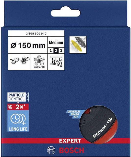 Bosch expert multihole steunschijf voor 150 mm medium - 260...