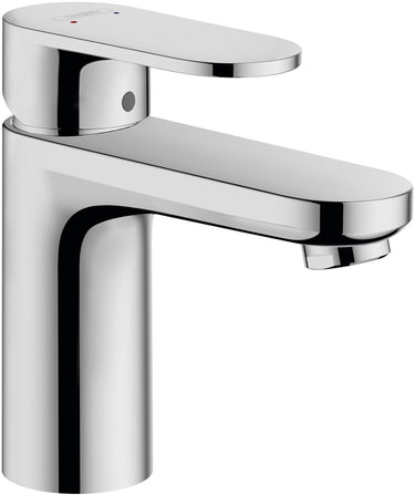 Hansgrohe vernis blend - wastafelmengkraan - ééngreeps bediening - zonder waste - 100mm maat - chroom