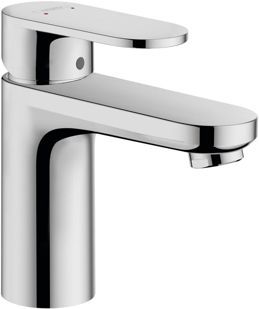 Hansgrohe vernis blend - wastafelmengkraan - ééngreeps bediening - zonder waste - 100mm maat - chroom