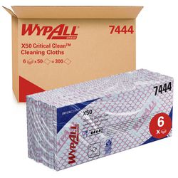Schoonmaakdoek wypall critical clean 7444 50 stuks