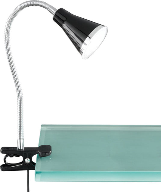 Rl live your light reality arras - klemlamp - zwart - incl. 1x smd 4w