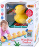 Playgo waggelende eend van de helling speelset