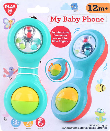 Playgo mijn baby telefoon met bewegende balletjes