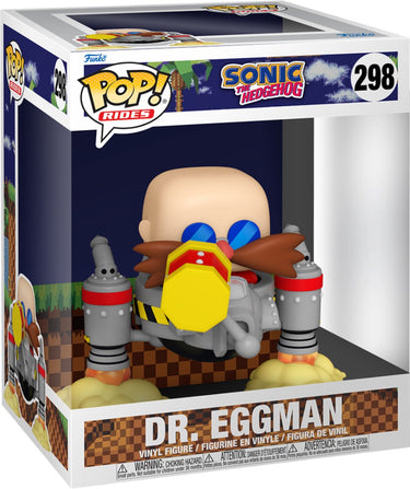 Funko pop rides: sonic - dr. eggman - pop #298