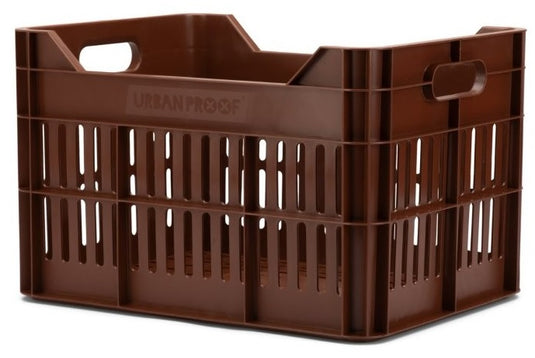 Urbanproof krat click 30l rpet donkerbruin