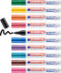 Edding 750 glanslakmarkers - doosje met 10 verschillende kleuren - 2-4 mm - hittebestendig en lichtecht - o.a. geschikt voor permanent markeren versieren tekenen op glas, metaal, plastic en gecoat papier