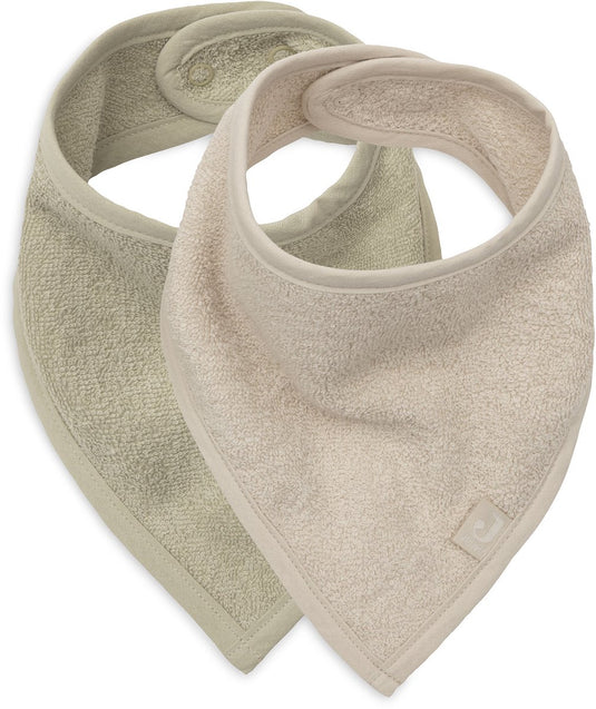 Jollein slab bandana soft matcha sand (2pack)