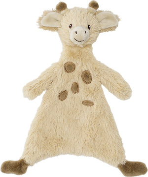Happy horse giraf gus knuffeldoek 26 cm - beige - baby cadeau