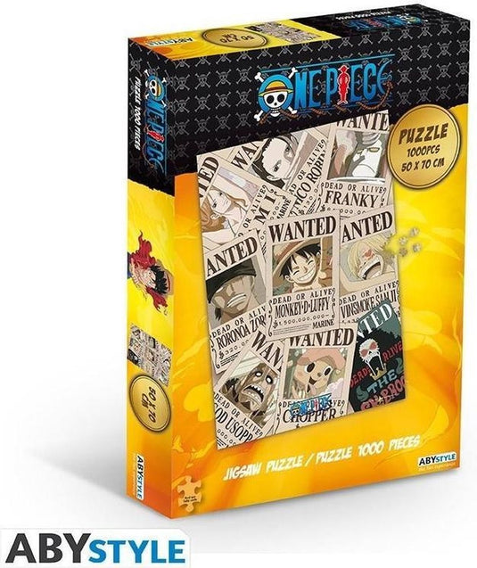 Abystyle one piece - puzzel 1000 stukjes - wanted