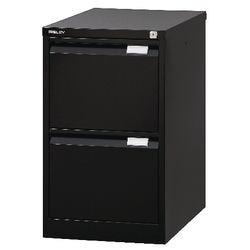 Hangmapladenkast bisley 47x62,2x71,1cm 35k zwart 2 laden