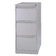 Archiefkast bisley 47x62,2x101,6cm lichtgrijs 3 laden