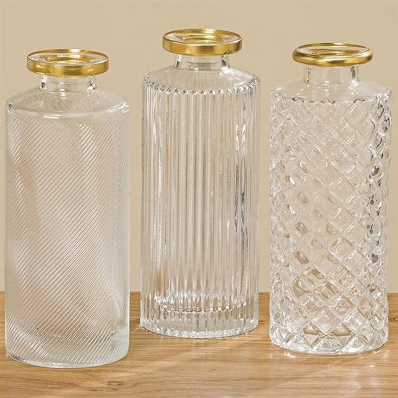 Load image into Gallery viewer, Boltze home vaasje adore ø5x13cm transparant glas
