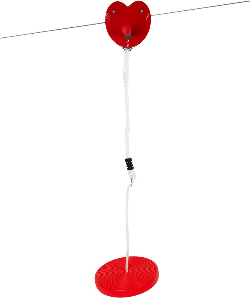 Load image into Gallery viewer, Small foot - kabelbaan met schommelschijf set

