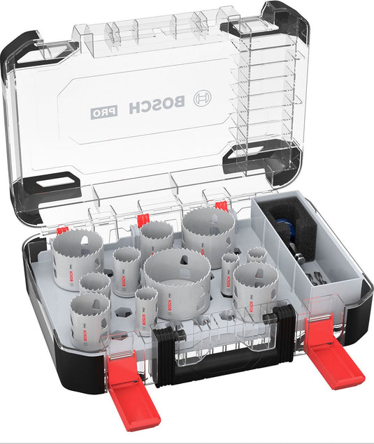 Bosch pro multi material pc plus gatzagenset 14-delig - 2608594425