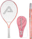 Ama sport kinder tennisracket roze 25 inch – lichtgewicht junior racket met tas – ideaal voor beginners –