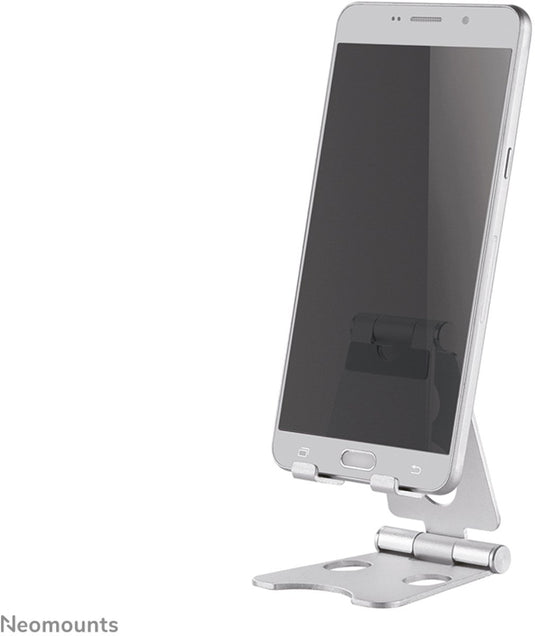 Neomounts ds10-150sl1 opvouwbare telefoonsteun t m 4,7 - zilver