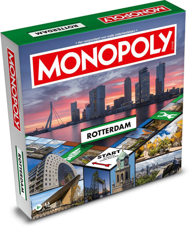 Monopoly rotterdam - bordspel - gezelschapsspel