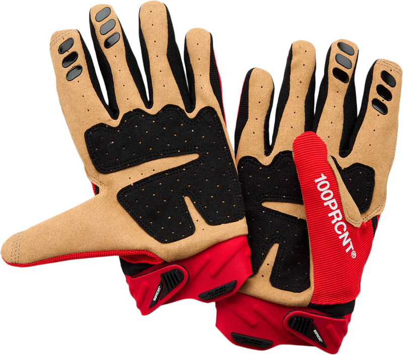 Load image into Gallery viewer, 100% airmatic 2 - mtb gloves red black | m
