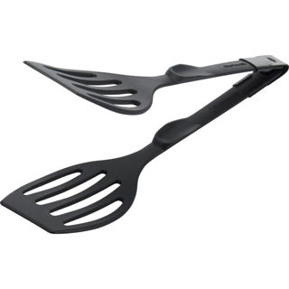 Westmark dubbele bak- serveertang, lengte: 28,9 cm, kunststof, duetto flonal, zwart, 21002260