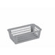 Sunware basic opbergmandje 25,7x15,4x8,4cm grijs 2 liter