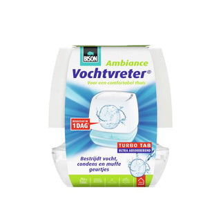 Bison vochtvreter ambiance 100gr turbo tab | 2 stuks