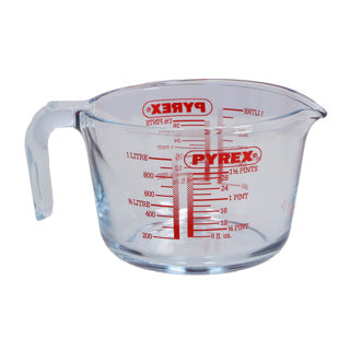 Pyrex prep store classic maatbeker 1,0l glas
