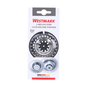 Westmark gootsteenzeef 7cm rvs 2 stuks