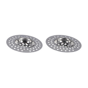 Westmark gootsteenzeven, 2 stuks, ø 7 cm, rond, roestvrij staal, zilver, 52082270