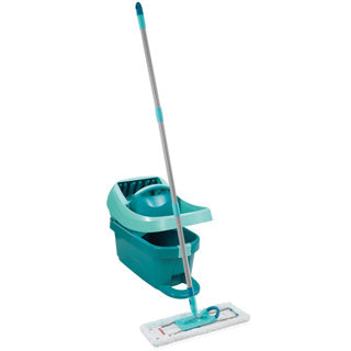 Load image into Gallery viewer, Leifheit profi xl vloerwisser - compleet systeem - micro duo - met wieltjes - 42 cm wisbreedte - 8 ltr emmer
