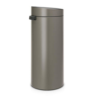 Brabantia touch bin prullenbak - 30 liter - platinum