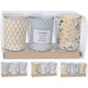 No brand kaars in glazen pot set 3 stuks | 2 stuks