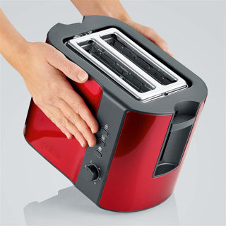 Load image into Gallery viewer, Severin broodrooster automatisch 800w rood at 2217
