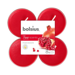 Load image into Gallery viewer, Bolsius maxilichten true scents granaatappel clearcup | 3 stuks
