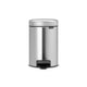 Brabantia pedaalemmer newicon 3l mat staal fingerprint proof
