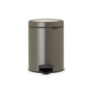 Brabantia newicon prullenbak - 5 liter - badkamer - platinum