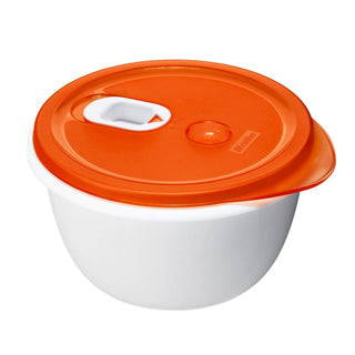 Rotho magnetronschaal 1,5 l micro papaya rood | 2 stuks